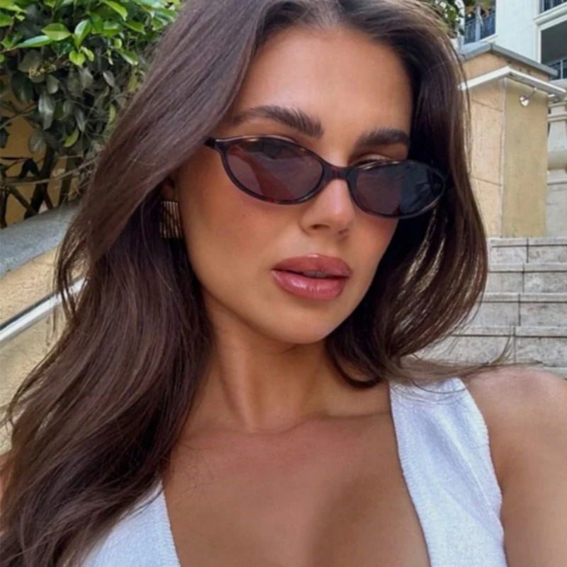 Sunglasses Cat Eye - Retro zonnebril met ovaal montuur Mode