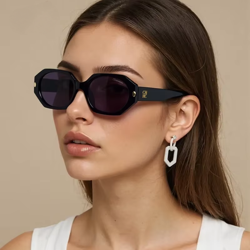 Sunglasses Cat Eye - CH Retro Cat Eye-zonnebril Moderne gradiëntlens