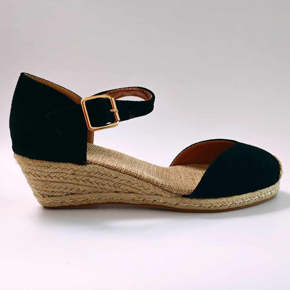 Wedge Espadrille Women - Dames Espadrille Sandalen met Plateauzool Elegante