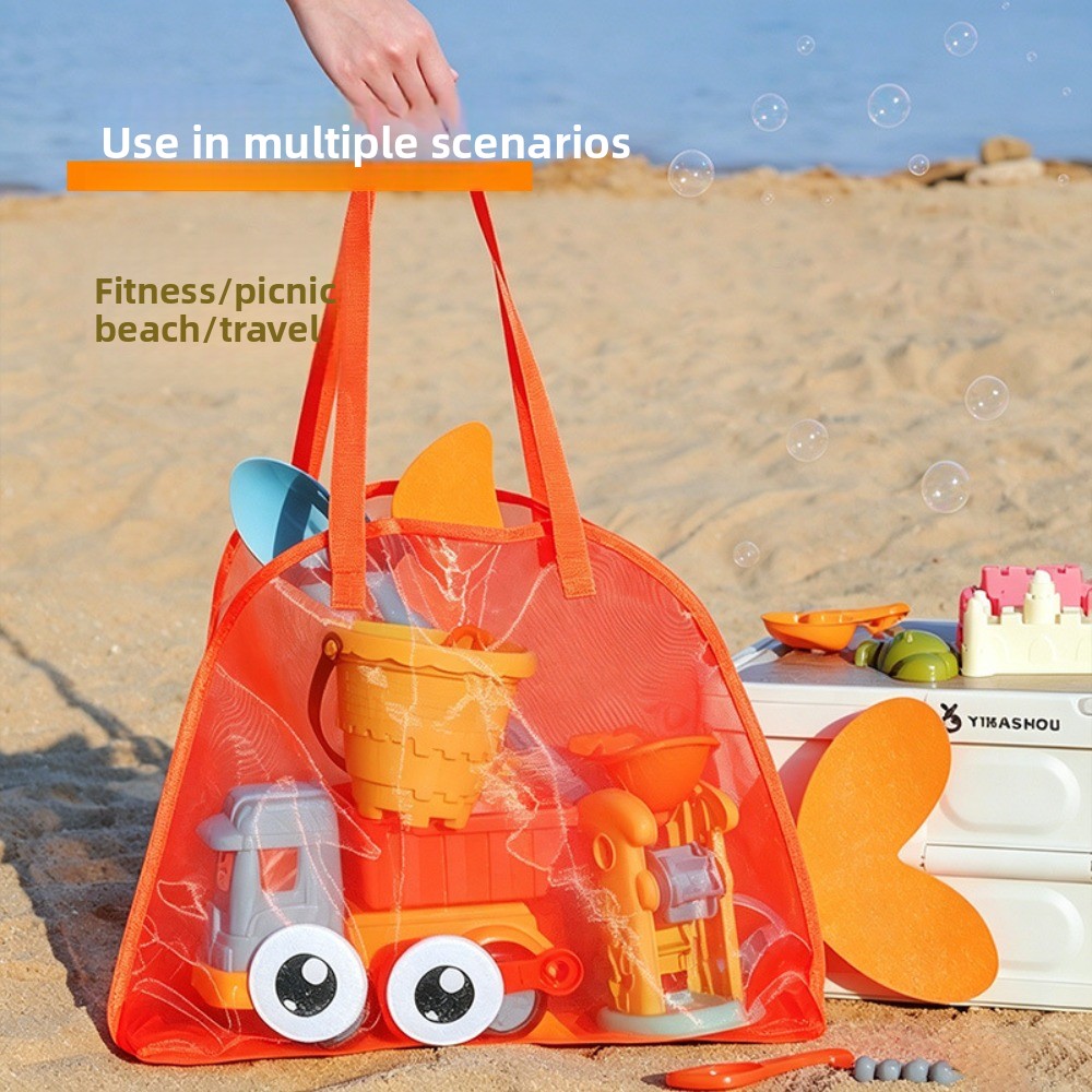 Strandtassen van mesh voor kin - Tote Bag Beach recensie en prijs