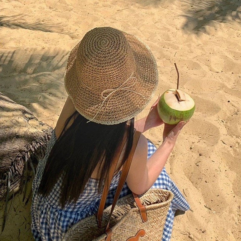 1pc Dames Zomer Strand Strohoe - Hat Floppy Wide recensie en prijs